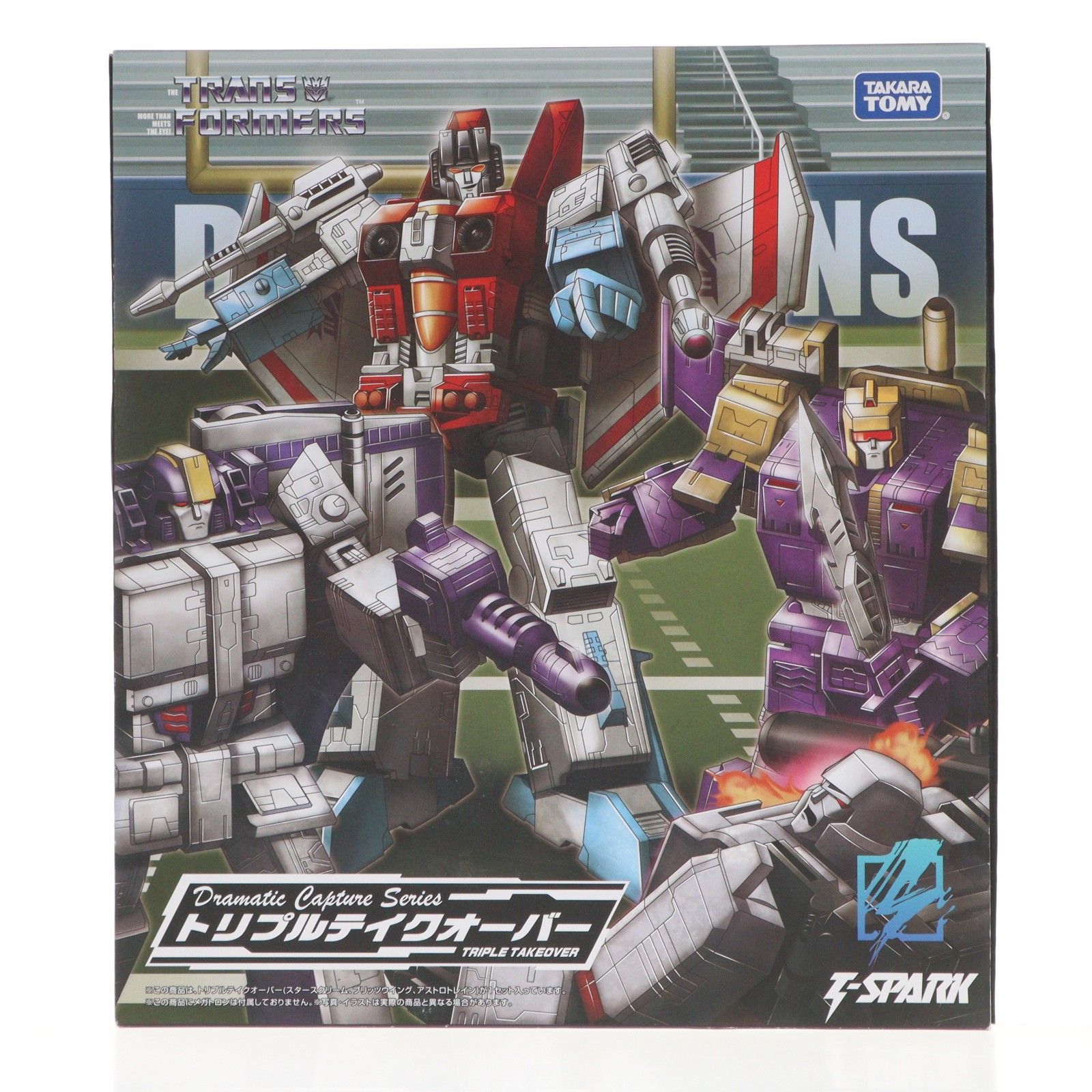 T-SPARK トランスフォーマー Dramatic Capture Series トリプルテイクオーバー 完成トイ タカラトミー