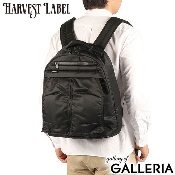 ハーヴェストレーベル リュック メンズ レディース 大容量 HARVEST LABEL バッグ バックパック URBAN CARGO HVT-0280 ブラック