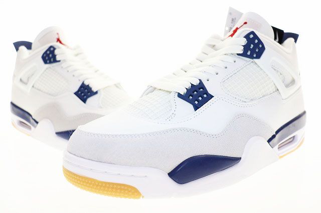 ナイキ NIKE SB AIR JORDAN 4 RETRO SP WHITE NAVY 2025 28cm DR5415-100 AJ4 エスビー エア ジョーダン IV レトロ スペシャル ホワイト ネイビー 【中古】▲■260608 21,087円
