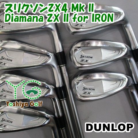 アイアン ダンロップ スリクソンZX4 Mk II/Diamana ZX II for IRON /S/0[150436]