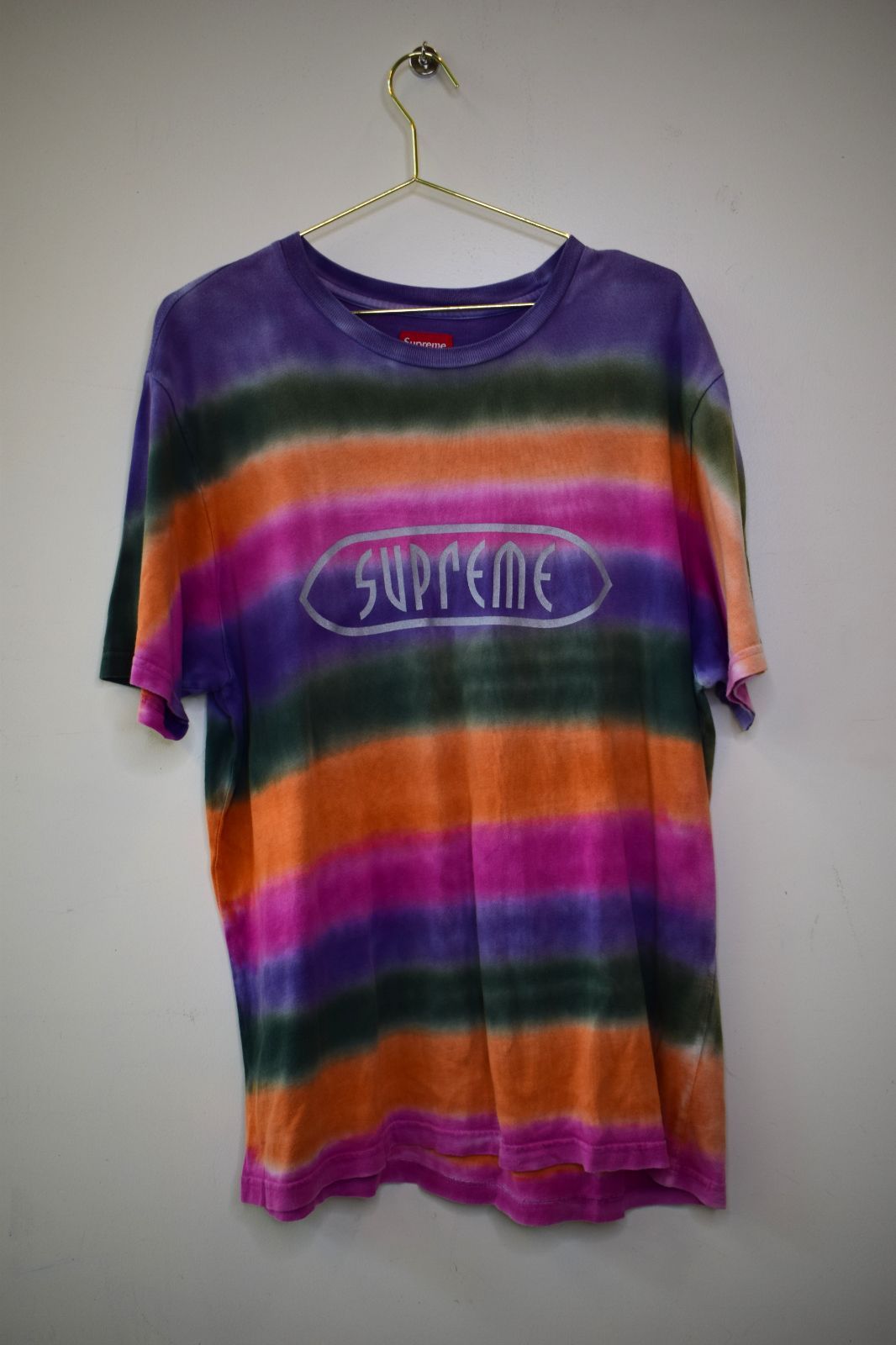 SUPREME / 19SS Rainbow Stripe T-シャツ