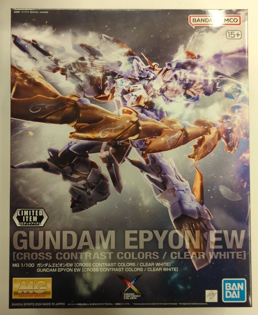 BANDAI SPIRITS MG 1/100 機動戦士ガンダムW ガンダムエピオンEW[CROSS CONTRAST COLORS / CLEAR WHITE] LIMITED