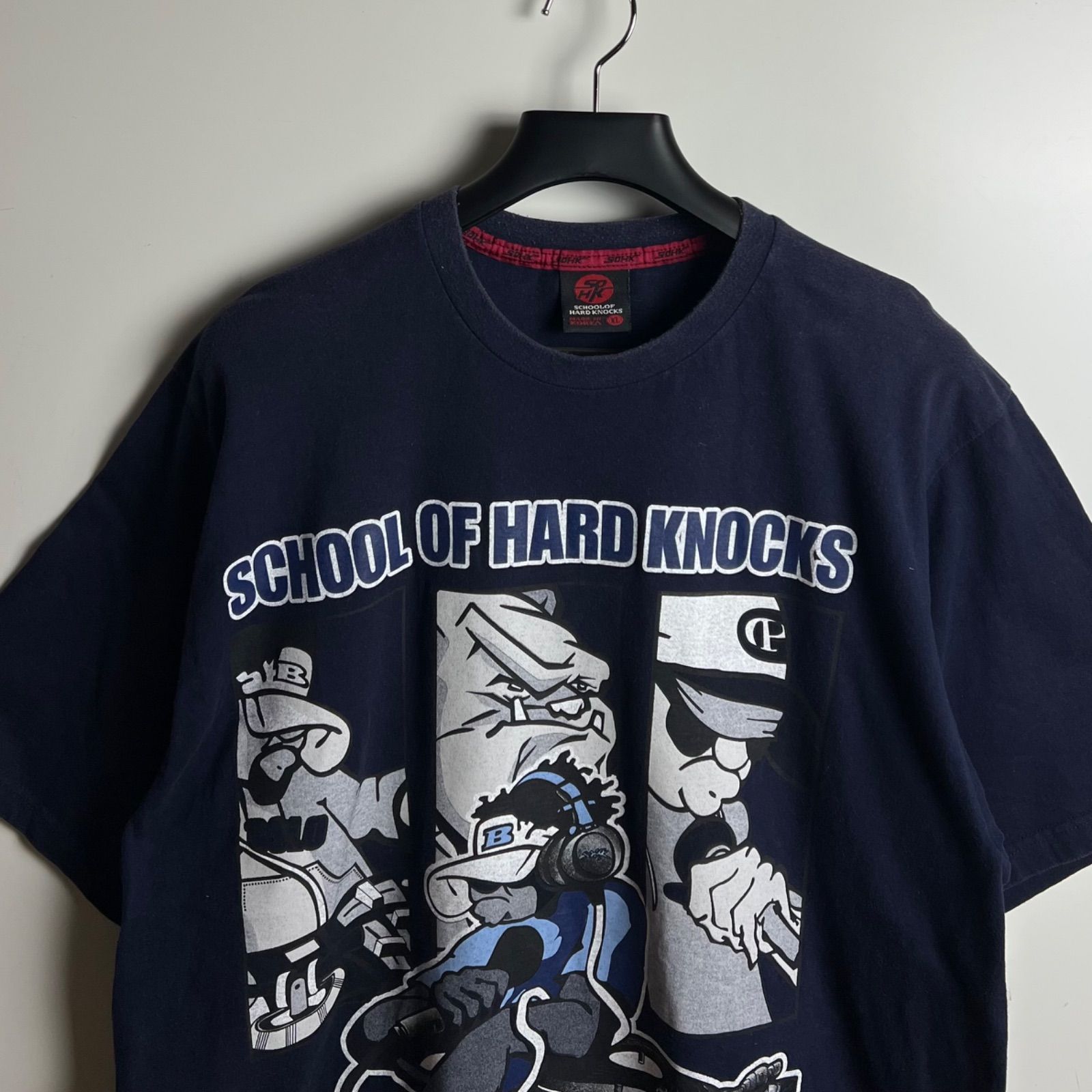 SOHK 00s B-BOY old DJ Tee XL ショック B系 DJ プリント Tシャツ