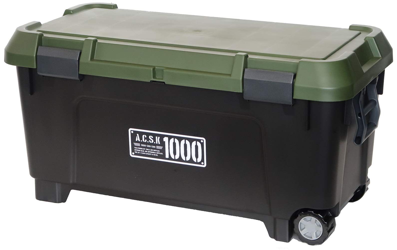 JEJアステージ(JEJ Astage)[Xシリーズ アクティブストッカー1000X] 収納ボックス 大容量 耐荷重80kg 座れる 踏み台 日本製 運動部 遠征 合宿 車載 積み重ね アウトドア [幅100×奥行50×高さ50cm]ts d0833113