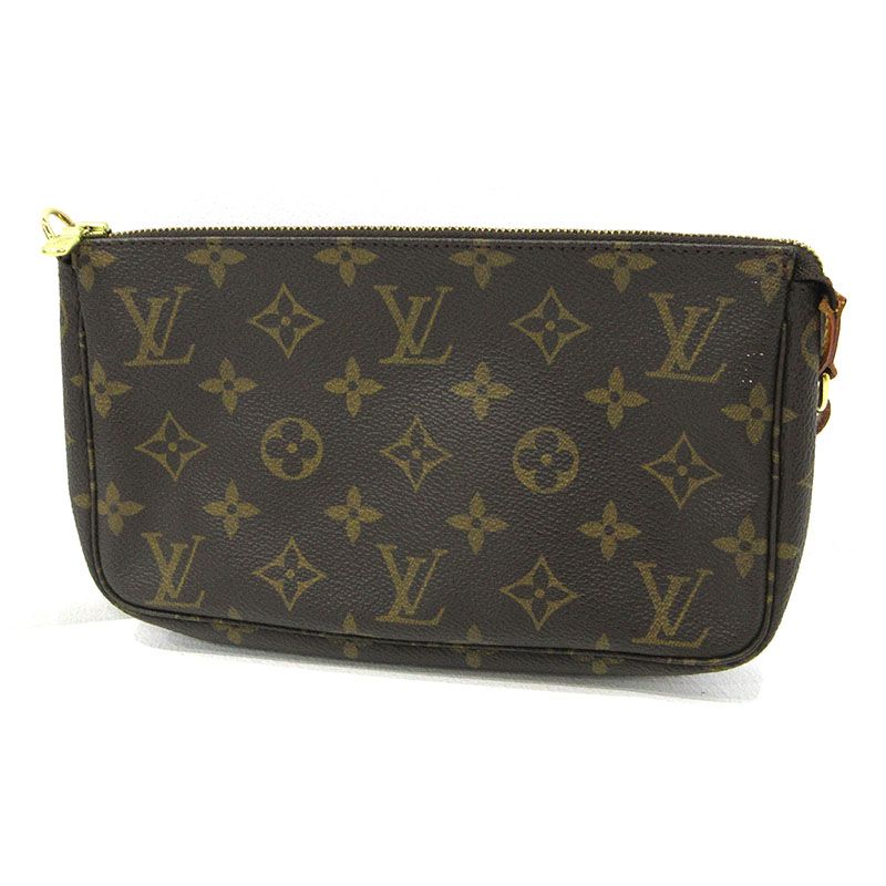 【三重本店】 中古 LOUIS VUITTON | ルイ・ヴィトン ポーチ ポシェット・アクセソワール ハンドバッグ M51980 モノグラム ブラウン 【122】