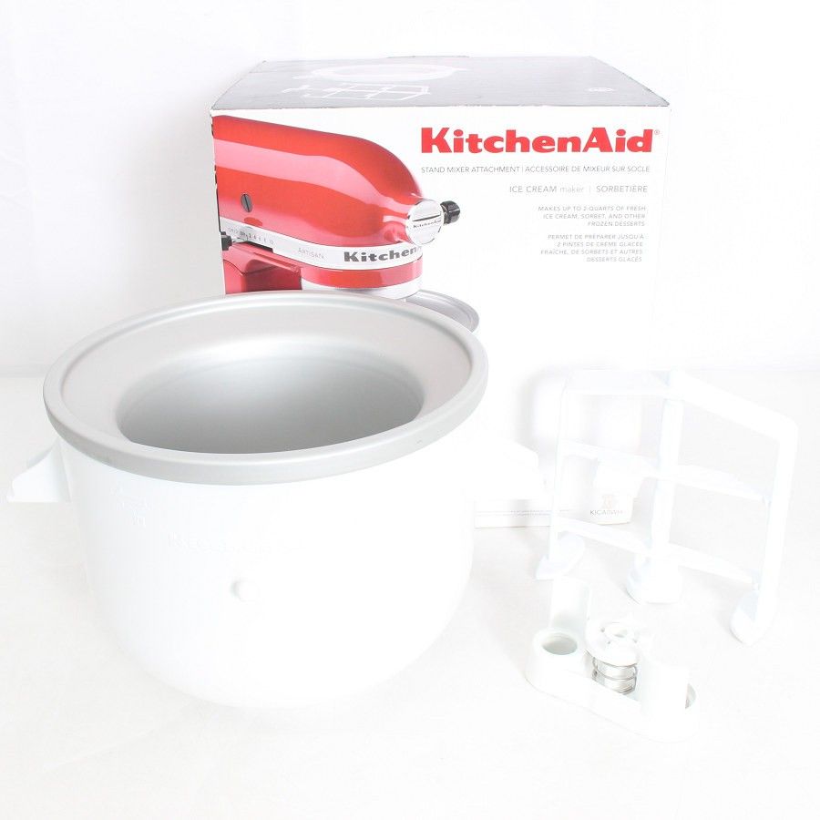 美品】キッチンエイド KICA0WH アイスクリームメーカー KitchenAid
