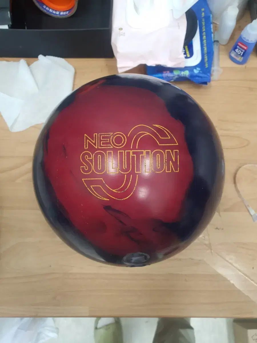 中古ボーリングボール 15p トゥーフィンガー NEOソリューション