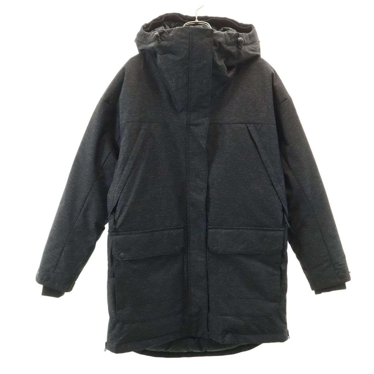 Columbia コロンビア マウントシ ダウンパーカー M ネイビー アウトドア レディース 古着
