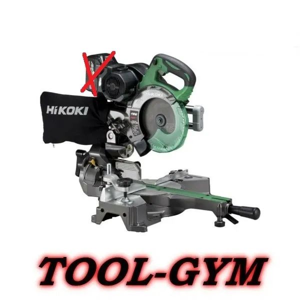 HiKOKI[ハイコーキ] 36V 165ｍｍ コードレス卓上スライド丸のこ C3606DRB（K)（NN) 本体のみ