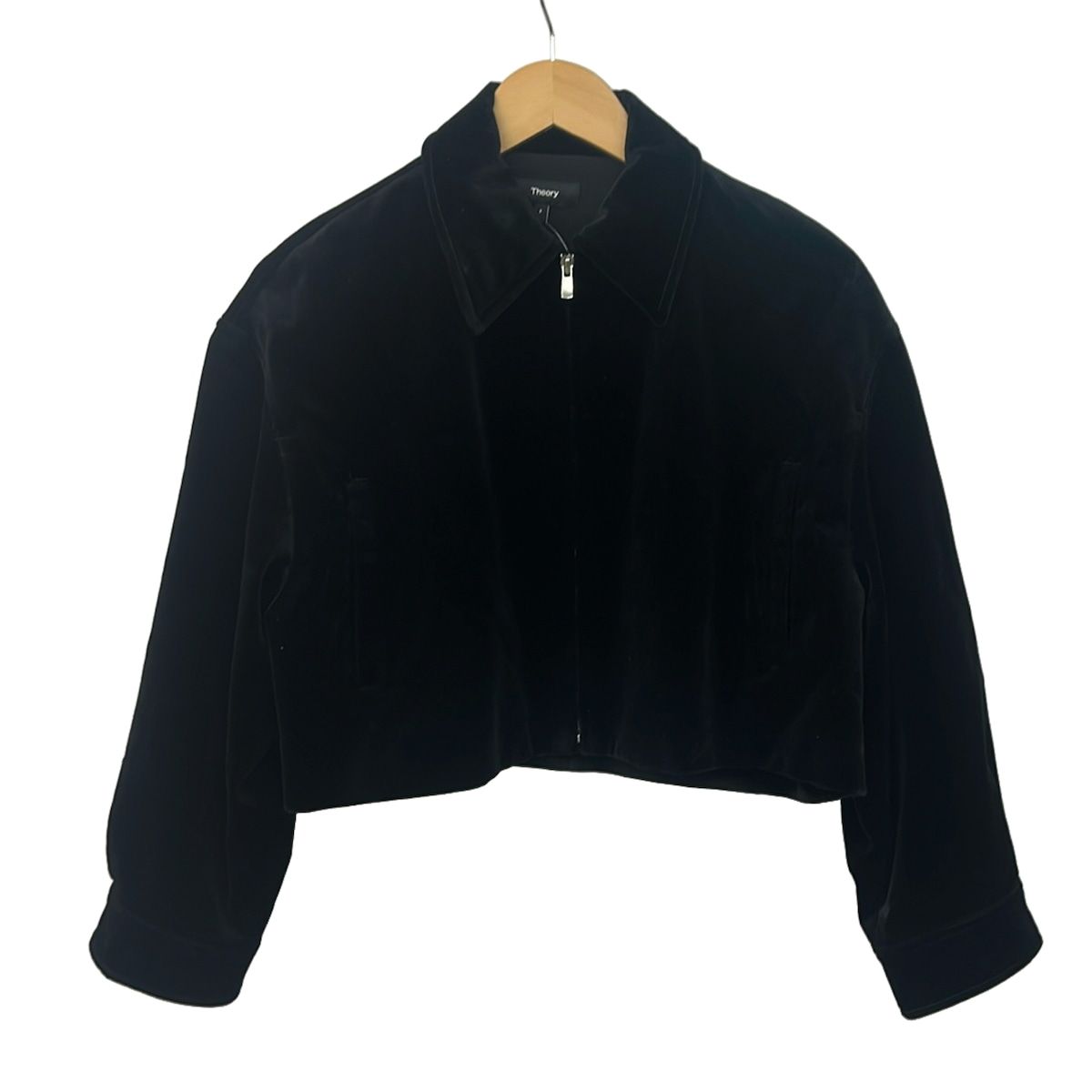 theory(セオリー) ブルゾン サイズP M レディース美品 - 黒 長袖/秋/春