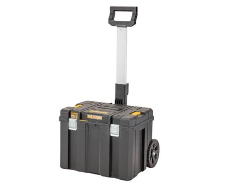 デウォルト(DEWALT) TSTAK モバイルツールボックス キャリータイヤ付き 工具箱 収納ケース ツールボックス 運びやすい 積み重ね収納 DWST83347-1/ 6303703a デウォルト(DEWALT) TSTAK モバイルツールボックス キャリータイヤ付き 工具箱 収納ケース ツールボックス 運びやすい 積み重ね収納 DWST83347-1/ 6303703a