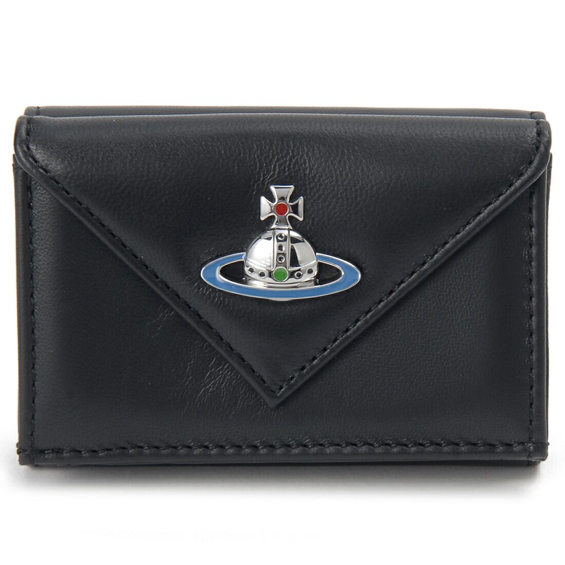 ヴィヴィアン ウエストウッド Vivienne Westwood 三つ折り財布 ブラック 51150009L001LN403