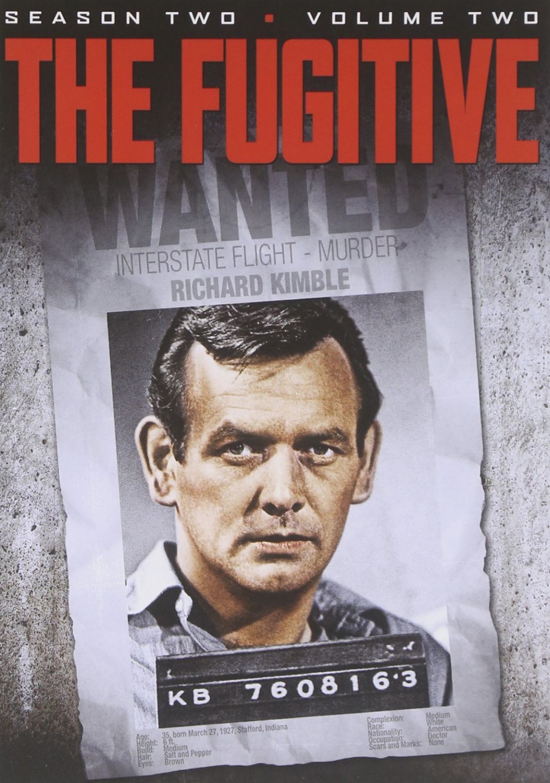 Fugitive: Season Two V.2 (4pc) (Full) [DVD]