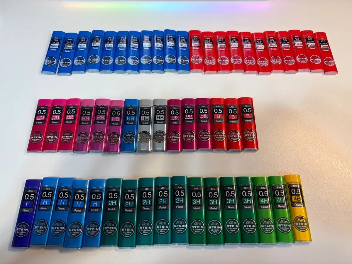 ぺんてる (PENTEL) Ain シャープペンシル芯 0.5mm 54個 まとめ 出品