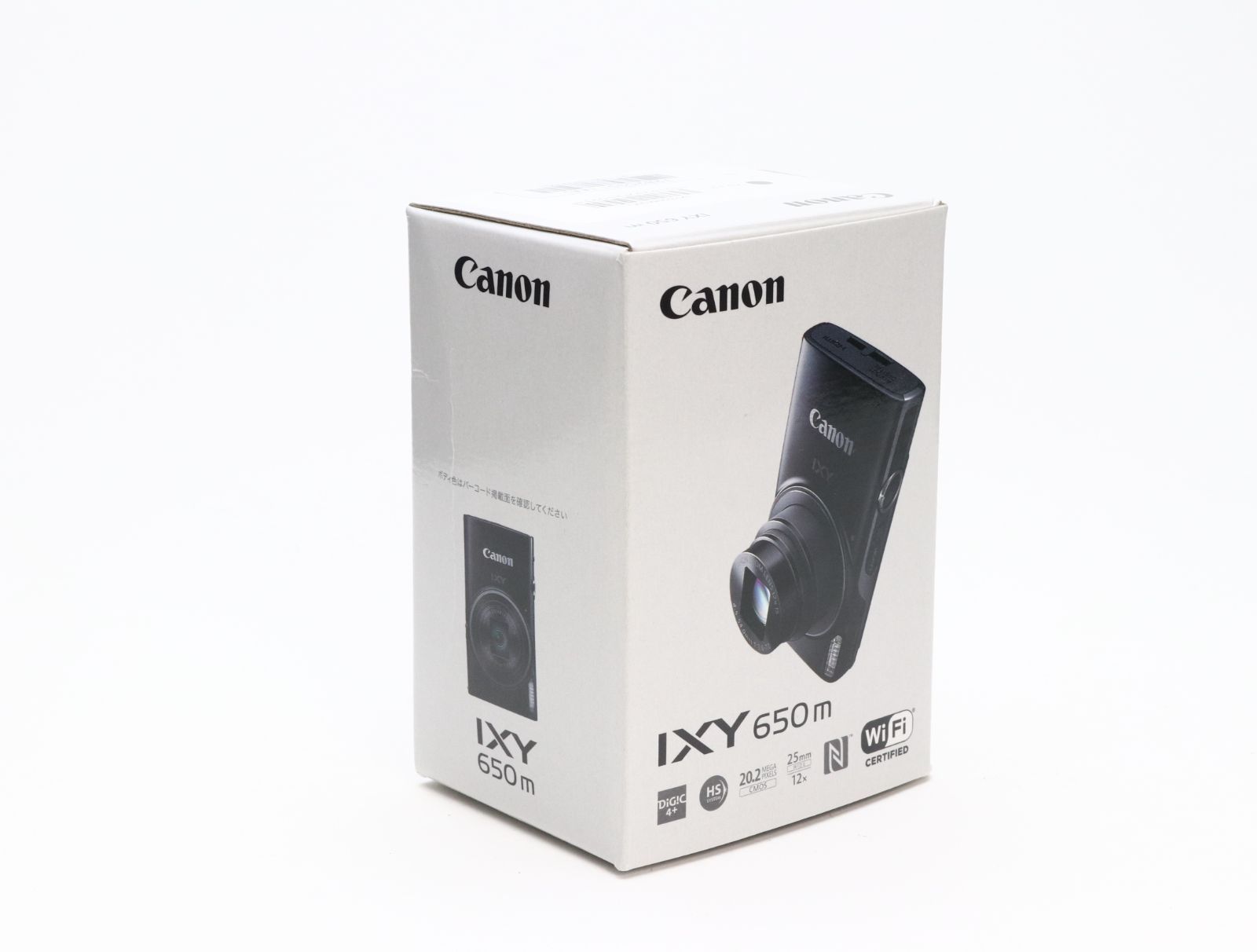 AA (新品未開封) Canon キヤノン IXY 650 m ブラック 初期不良返品対応 66-23