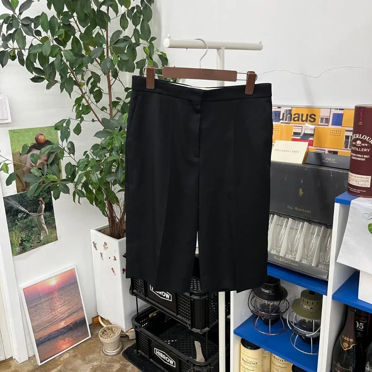ロシャス ハーフ スラックス 42