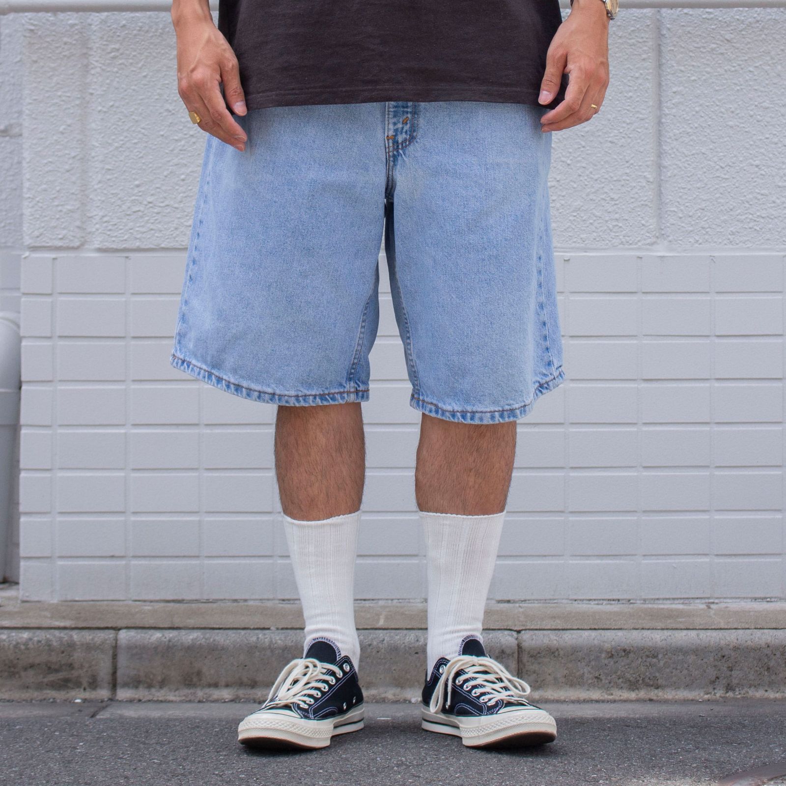 Levi's 90's 550 Denim Shorts Made in U.S.A.【W37】 メンズ 古着 ショーツ アメリカ古着 90s 80s