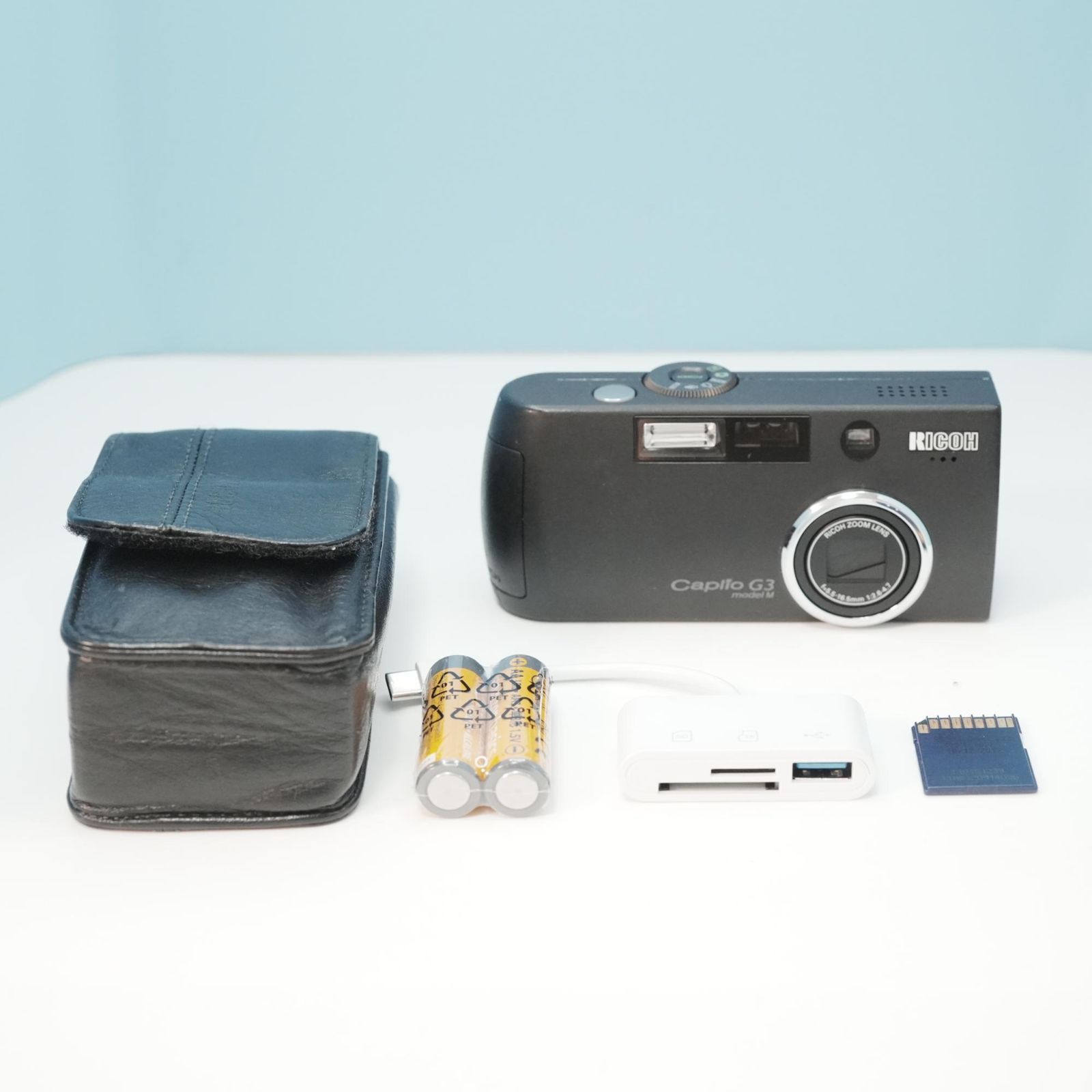 RICOH Caplio G3 デジカメ スマホ転送OK フルセット a6691 - メルカリ