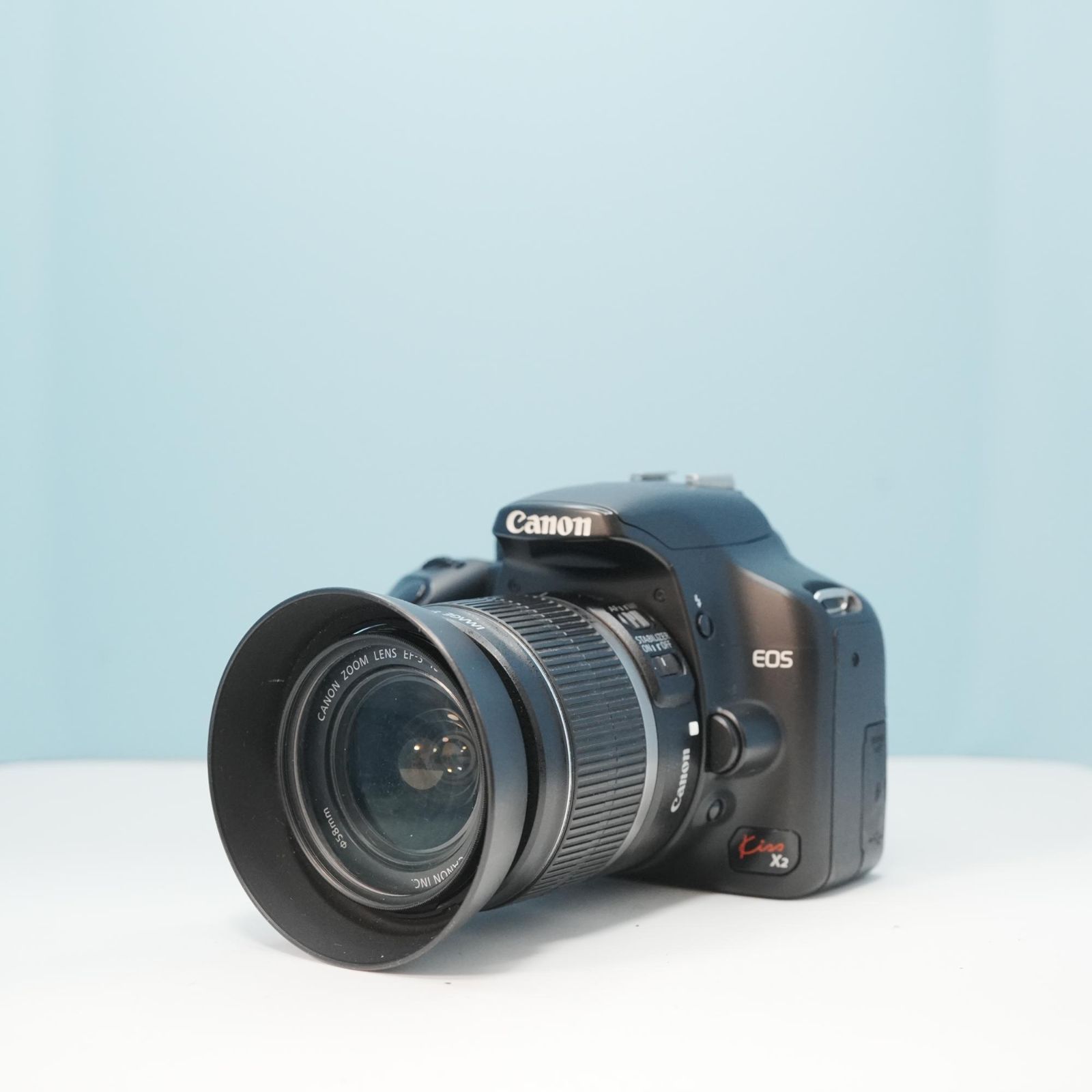 Canon EOS kiss X2 一眼レフ スマホ転送OK フルセット 美品 a6676 