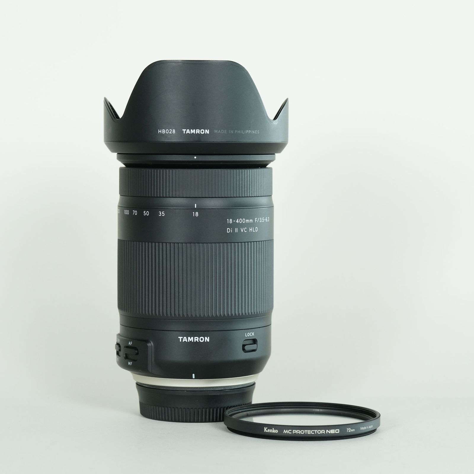 [良品 | フィルター付] TAMRON 18-400mm F/3.5-6.3 Di II VC HLD (Model B028) [ニコン用] | Nikon Fマウント