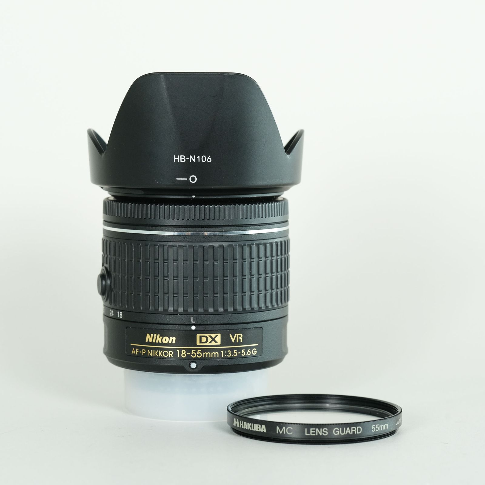 [良品 | フィルター付] Nikon AF-P DX NIKKOR 18-55mm F3.5-5.6G VR | Nikon Fマウント