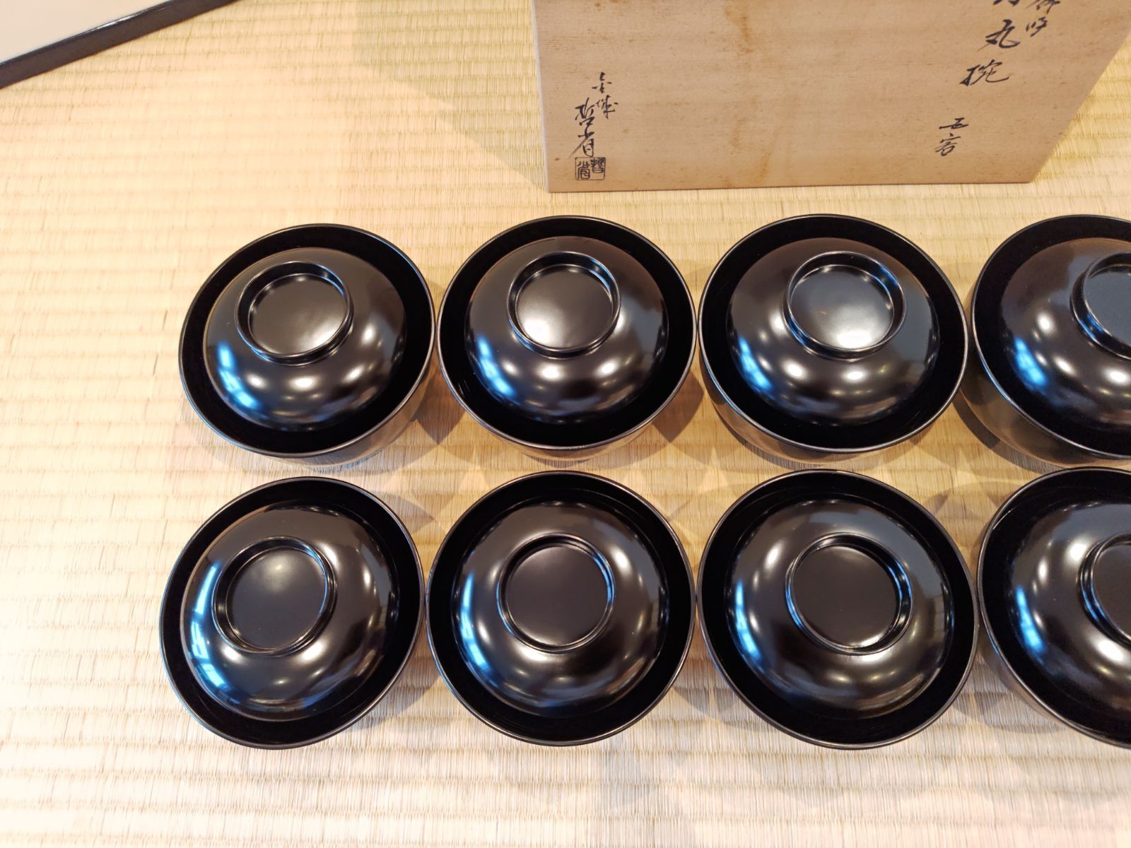 逢絢亭・中古品】茶道具 懐石道具 お茶時道具 小丸椀 飯椀と汁椀の