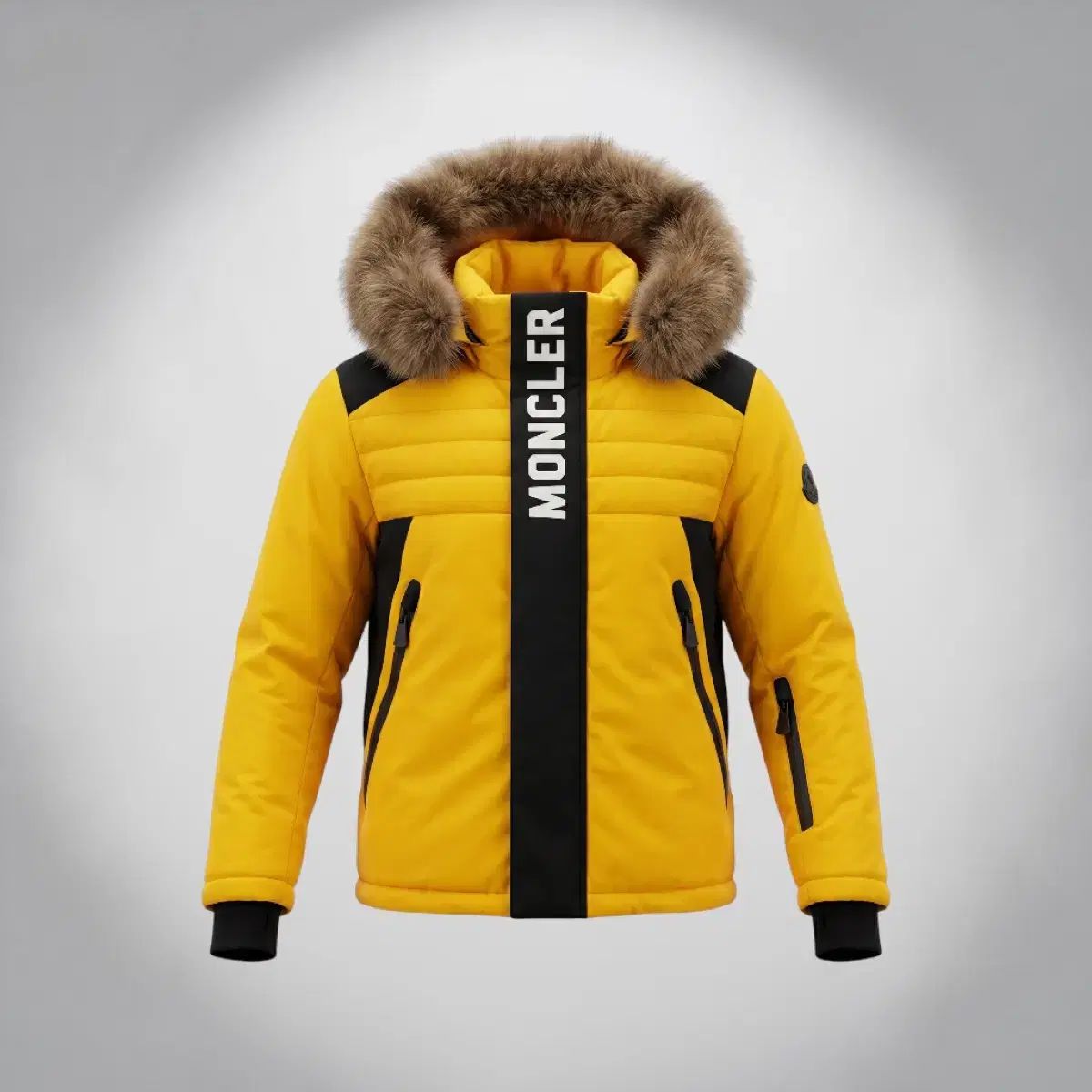 6Y/ モンクレール MONCLER 칠드런 Tournant グース ファー ダウン