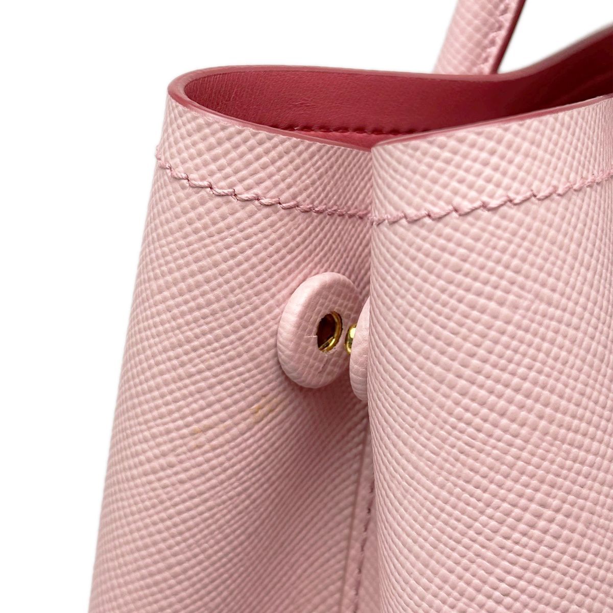 【中古】 プラダ PRADA ハンドバッグ 2WAY ダブルバッグ サフィアーノ キュイール レザー 1BG887 ピンク ゴールド レディース 【中古】 プラダ PRADA ハンドバッグ 2WAY ダブルバッグ サフィアーノ キュイール レザー 1BG887 ピンク ゴールド レディース