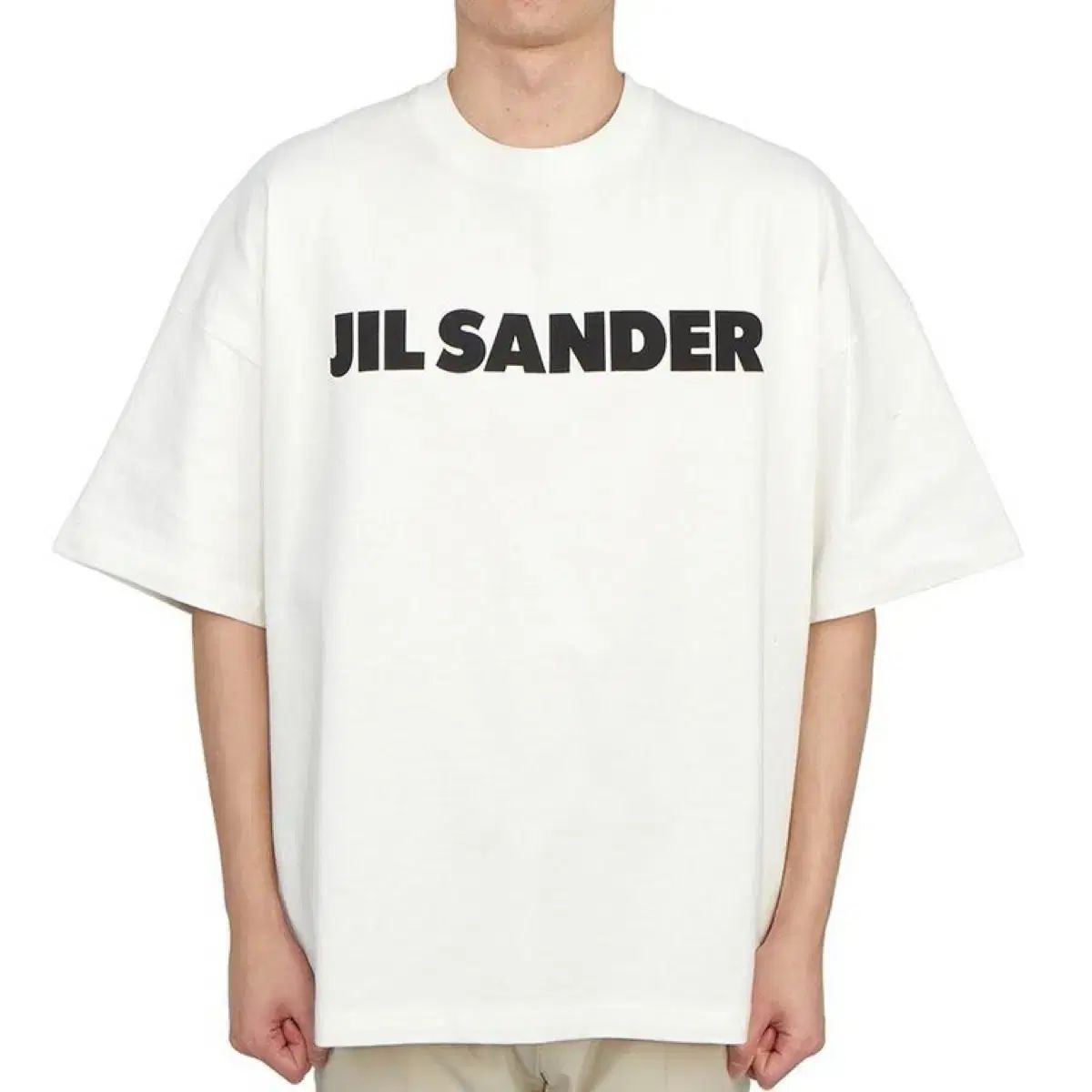 Jil Sander ロゴ Tシャツ クリーム M