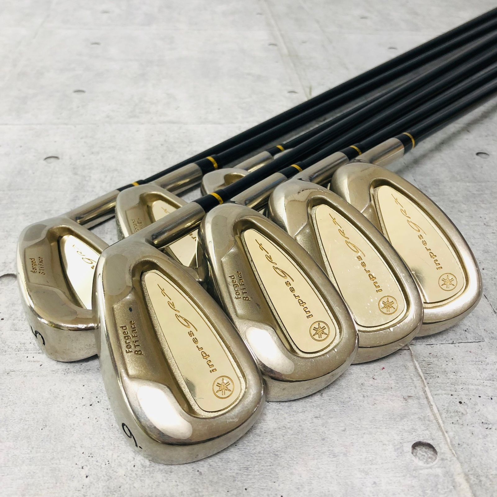 【保証付】YANAHA ヤマハ inpres GRX インプレス FORGED フォージド 8本アイアン メンズ ゴルフ クラブ セット 初心者 入門 右利き