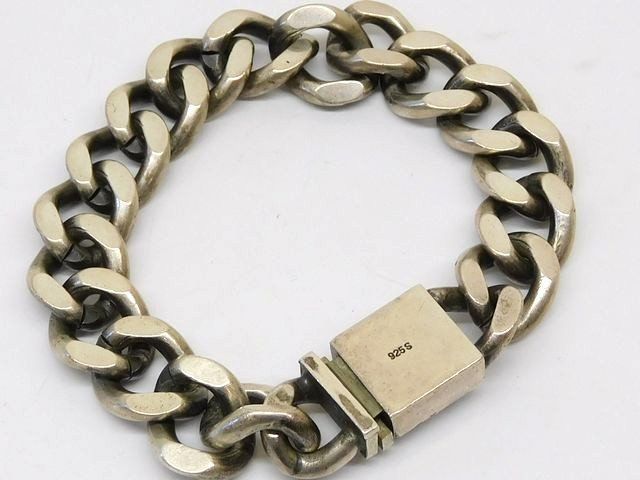 シルバー 925 ブレスレット □ 約58.4g レディース・メンズ 検索