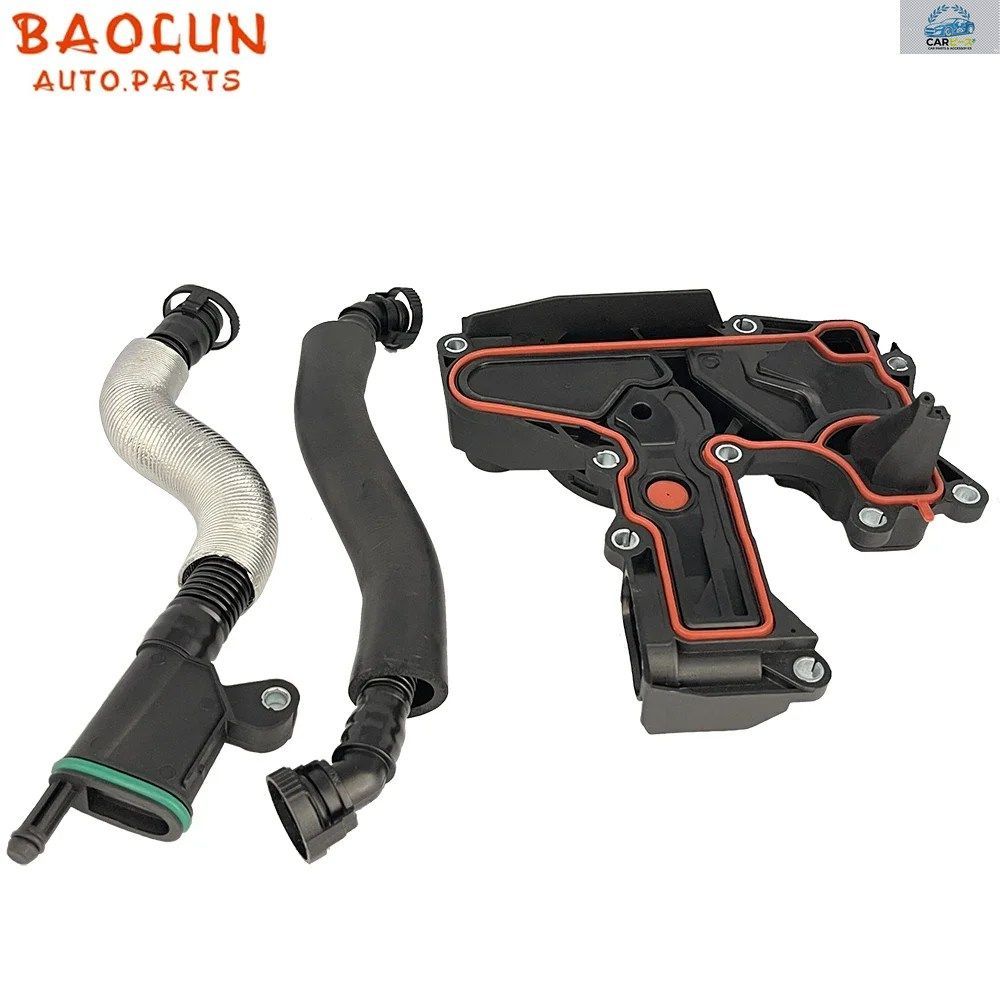 BAOLUN オイルセパレーター PCV バルブ アセンブリ 06H 103 495 A アウディ A4 Q5 TT VW ゴルフ ジェッタ SEAT シュコダ 2.0TSI 用 06H1034