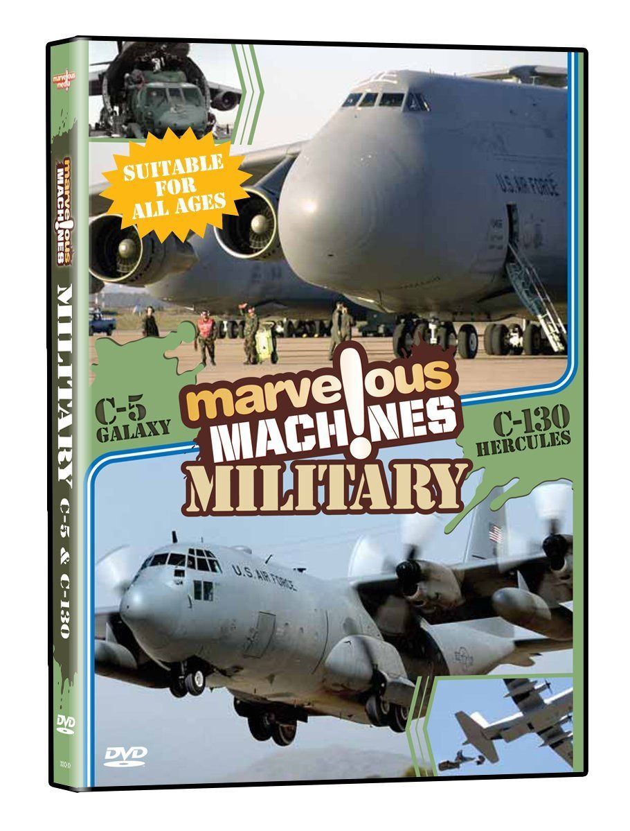 Marvelous Machines Military C-5 & C-130 [DVD]