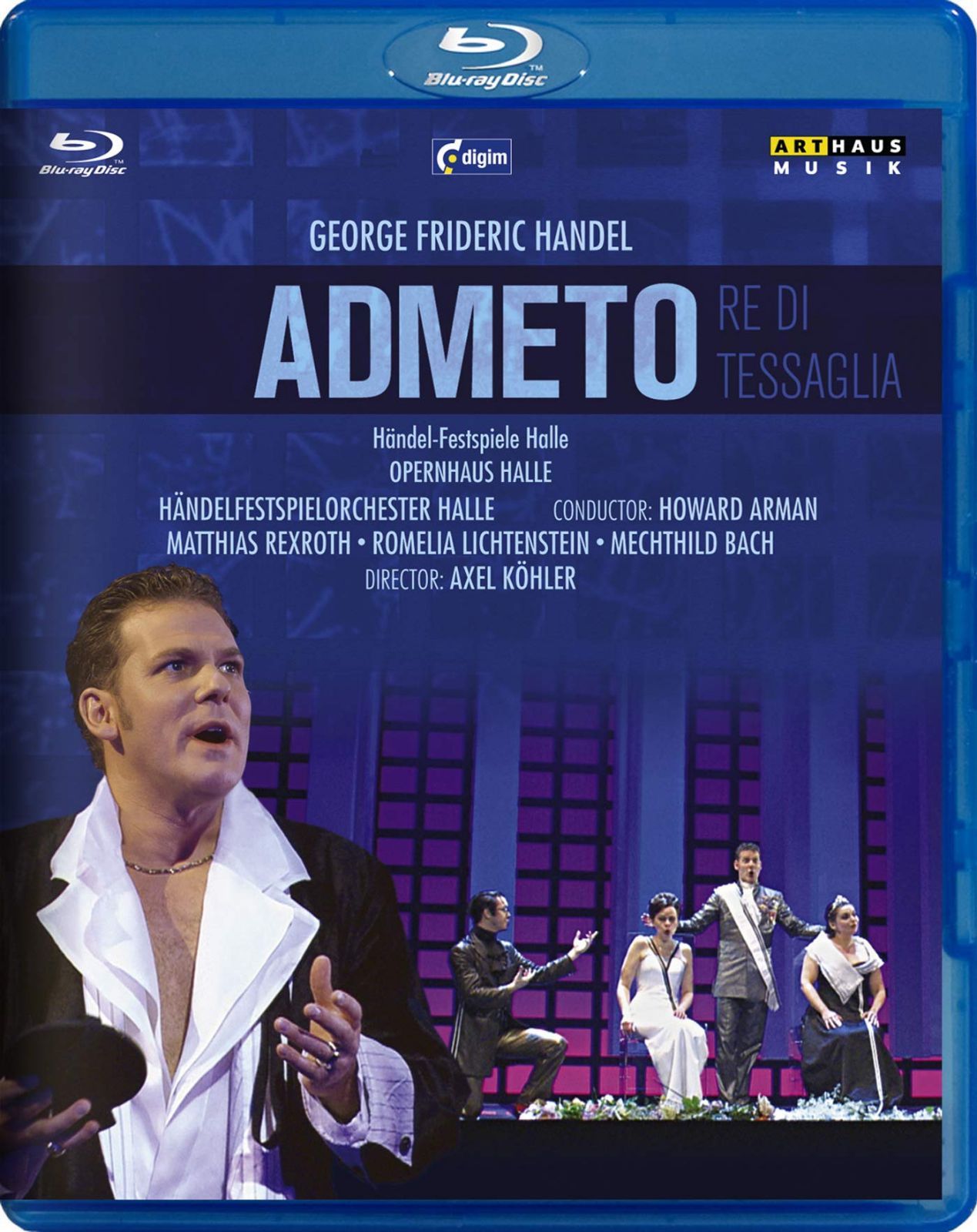 George Frideric Handel: Admeto Re Di Tessaglia [Blu-ray]