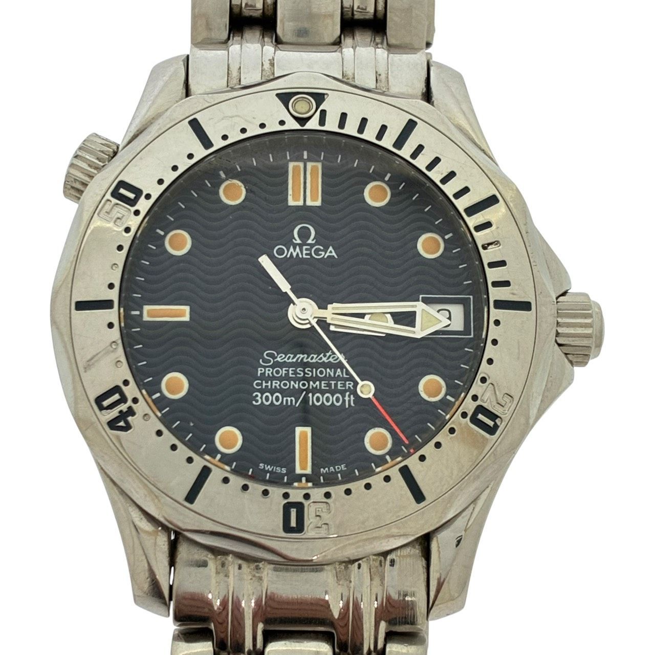 オメガ OMEGA 2552.80 シーマスター ダイバー 300M デイト 自動巻き ♯1073013987