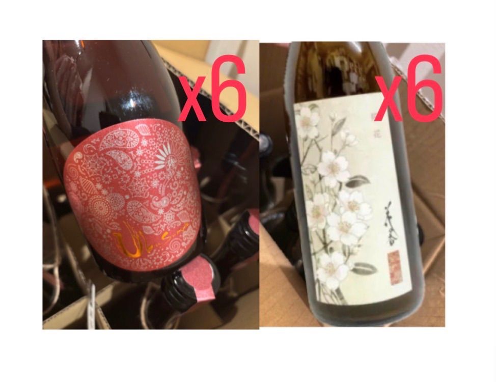 産土　香子　六農釀　花の香　桜花　飲み比べ12本セット　720ml