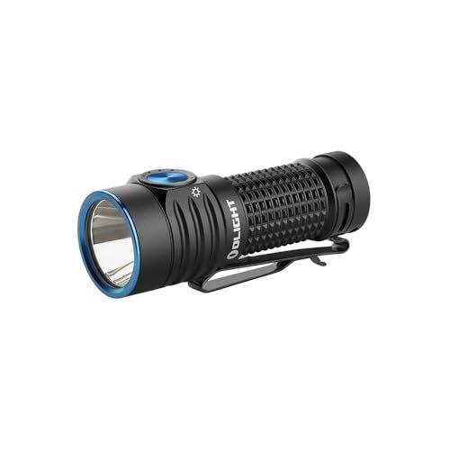 OLIGHT(オーライト) Baton Turbo フラッシュライト 最大1000ルーメン 小型 遠距離照射 510メートル 充電式 EDC懐中電灯 ハンディライト キャンプ用 釣り用 登山用 プレゼント 軽量 IPX8防水 防災 停電対策 e06941ed