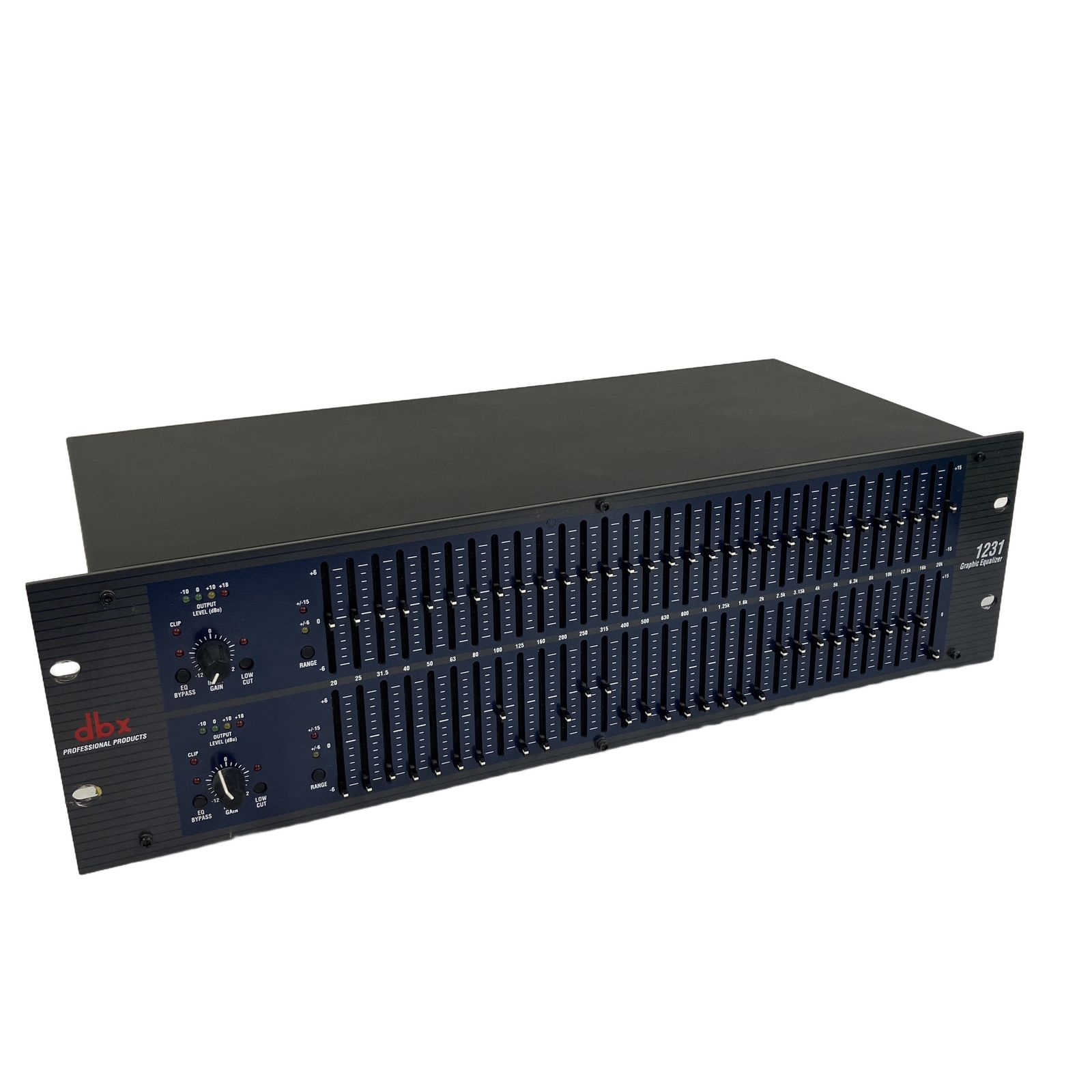 dbx Professional Audio DBX 1231V グラフィックイコライザー GEQ DTM 3Uラック 音響機材 中古 T11203290
