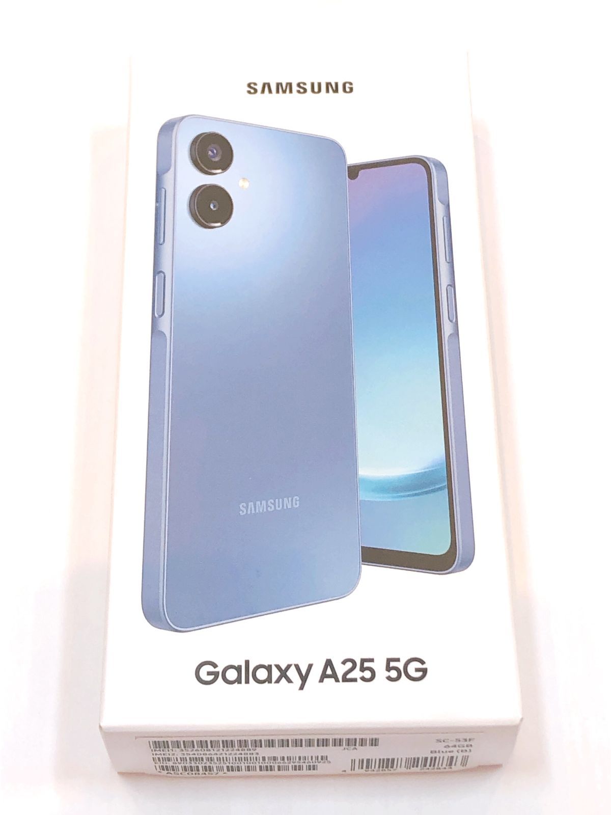SAMSUNG Galaxy A25 5G ブルー 64GB ギャラクシー / 新品同様 サムスン 