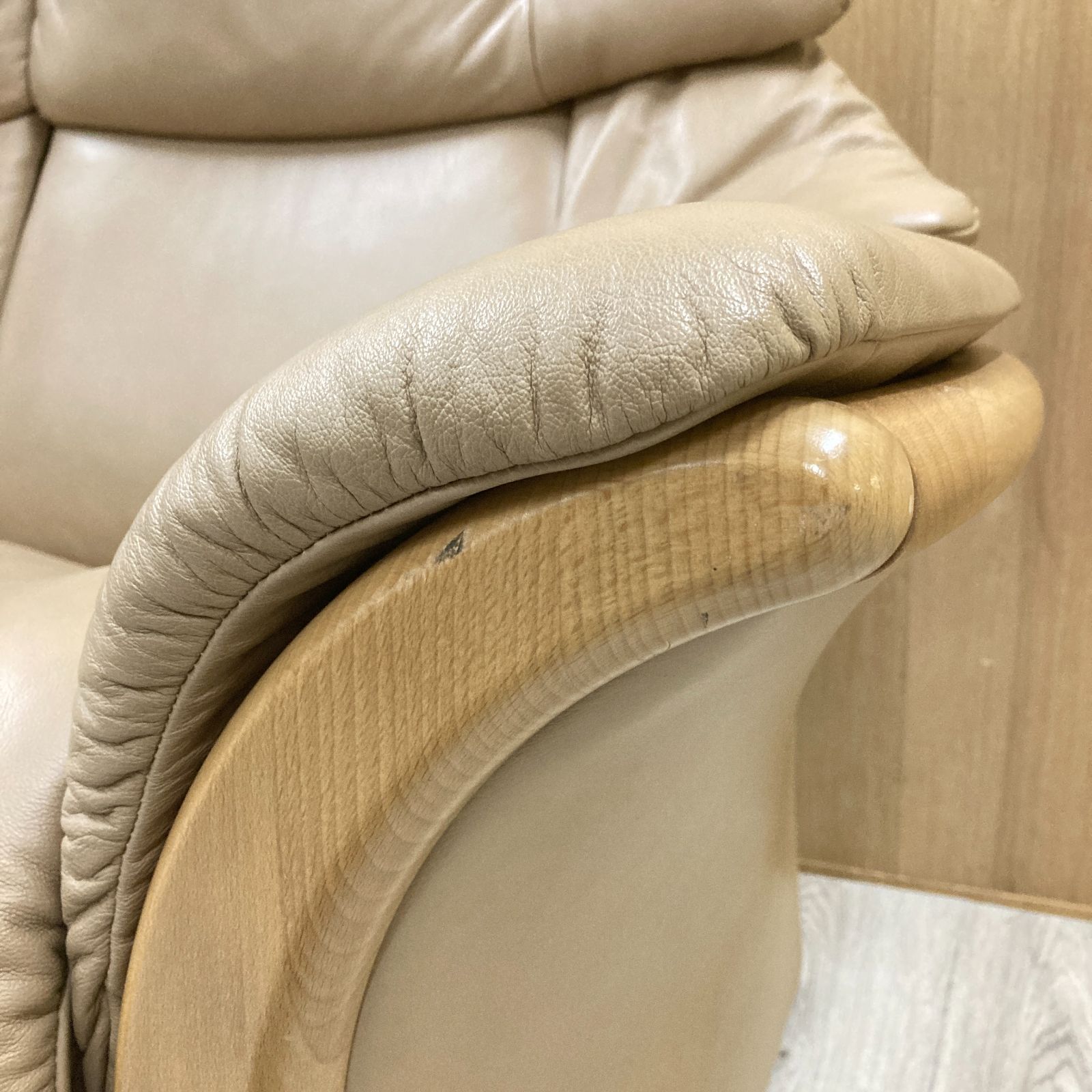 EKORNES エコーネス ストレスレス エルドラド 総革 2人掛けソファ