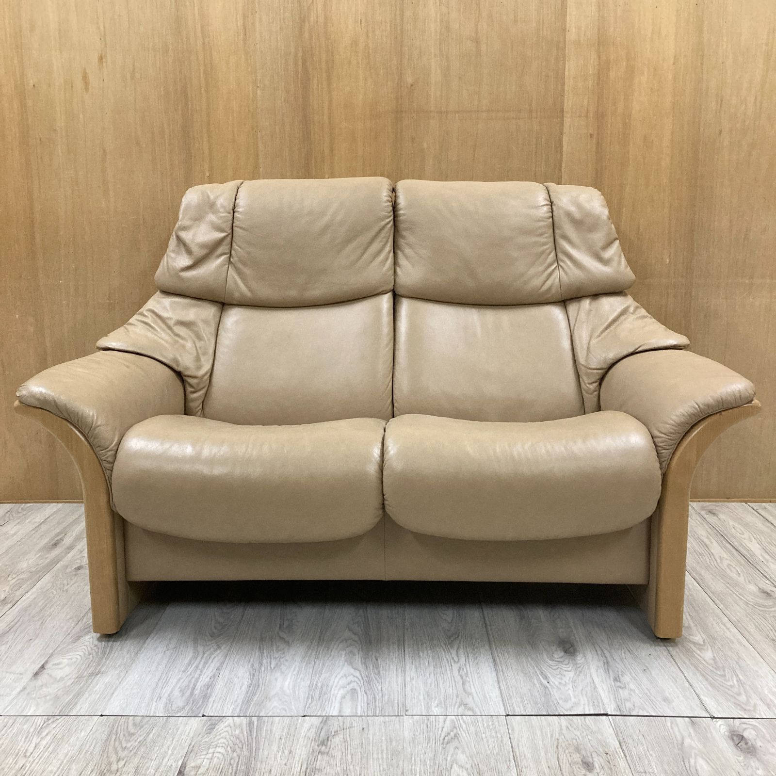 EKORNES エコーネス ストレスレス エルドラド 総革 2人掛けソファ 