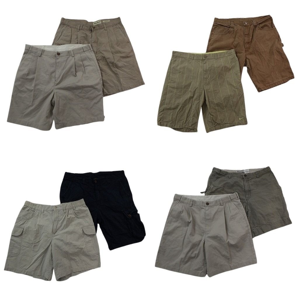 古着卸 まとめ売り ブランドMIX ショートパンツ 8枚セット ( メンズ 36 ) コロンビア エルエルビーン エディーバウアー 中古 古着 NF1138