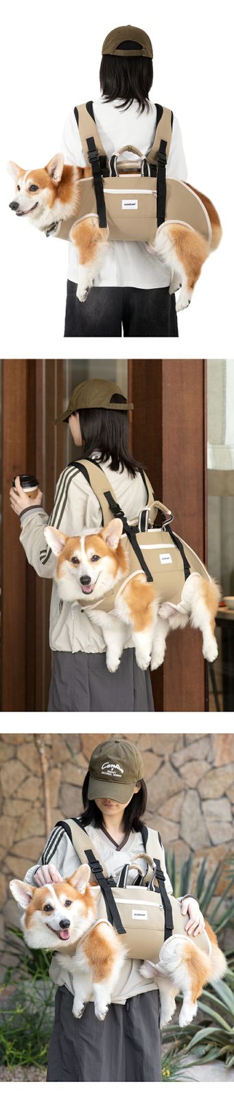 【3WAY】犬 キャリーバッグ リュック 抱っこ紐 おんぶ スリング ペットキャリー 中型犬 小型犬 柴犬 コーギー 猫 ハンズフリー 足出し 散歩 外出 通院 避難用 フルメタルバックル 安全 負担軽減 クッション HD030015 【3WAY】犬 キャリーバッグ リュック 抱っこ紐 おんぶ スリング ペットキャリー 中型犬 小型犬 柴犬 コーギー 猫 ハンズフリー 足出し 散歩 外出 通院 避難用 フルメタルバックル 安全 負担軽減 クッション HD030015