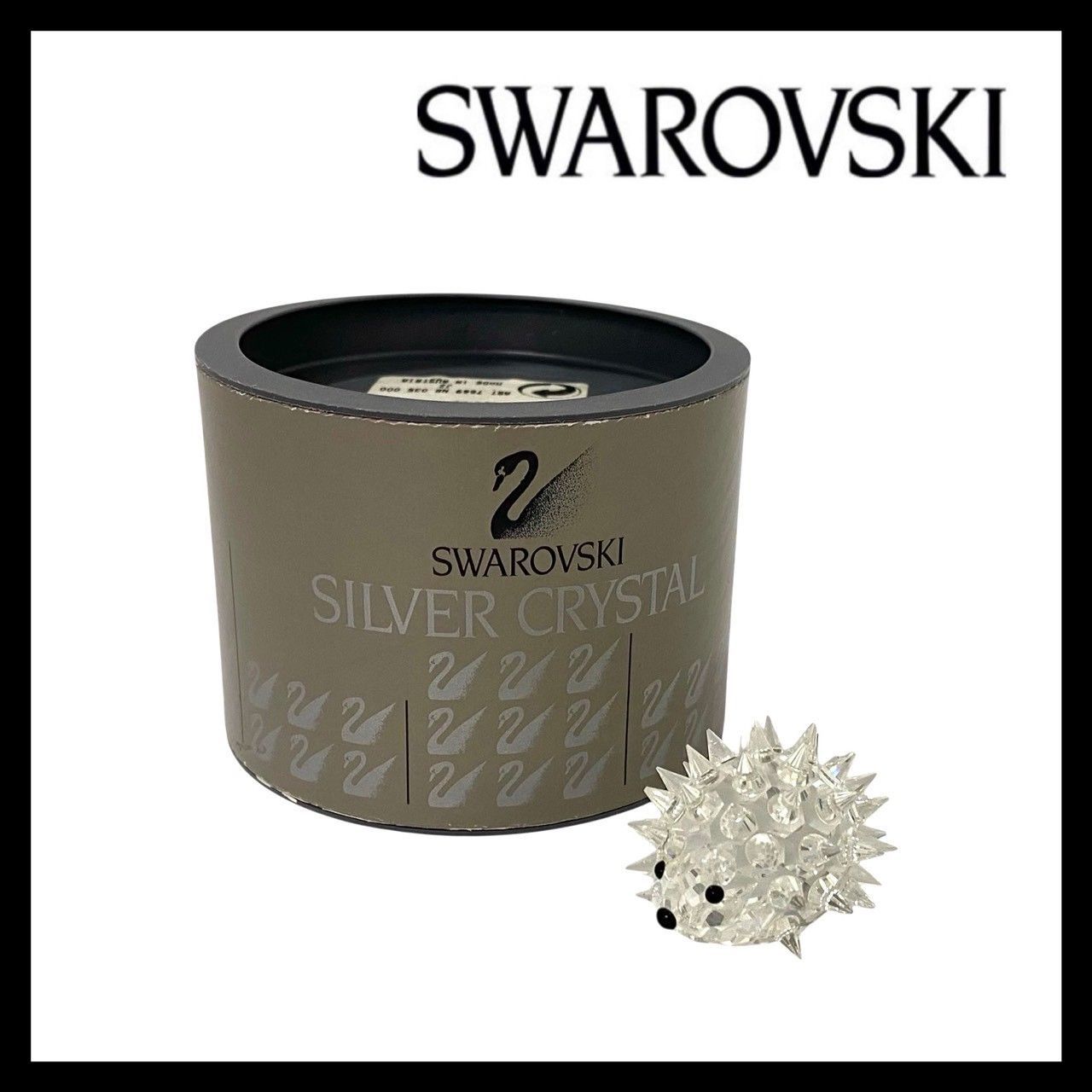 Y【SWAROVSKI】ハリネズミ クリスタル 7669 NR 035 000 針鼠/はり