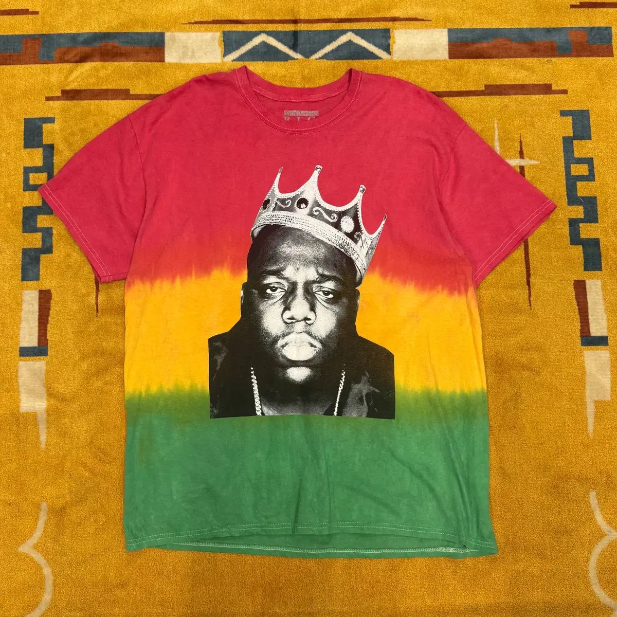 Notorious B.I.G. ビギスモールズ マーチャンダイズ タイダイ 半袖 N1536