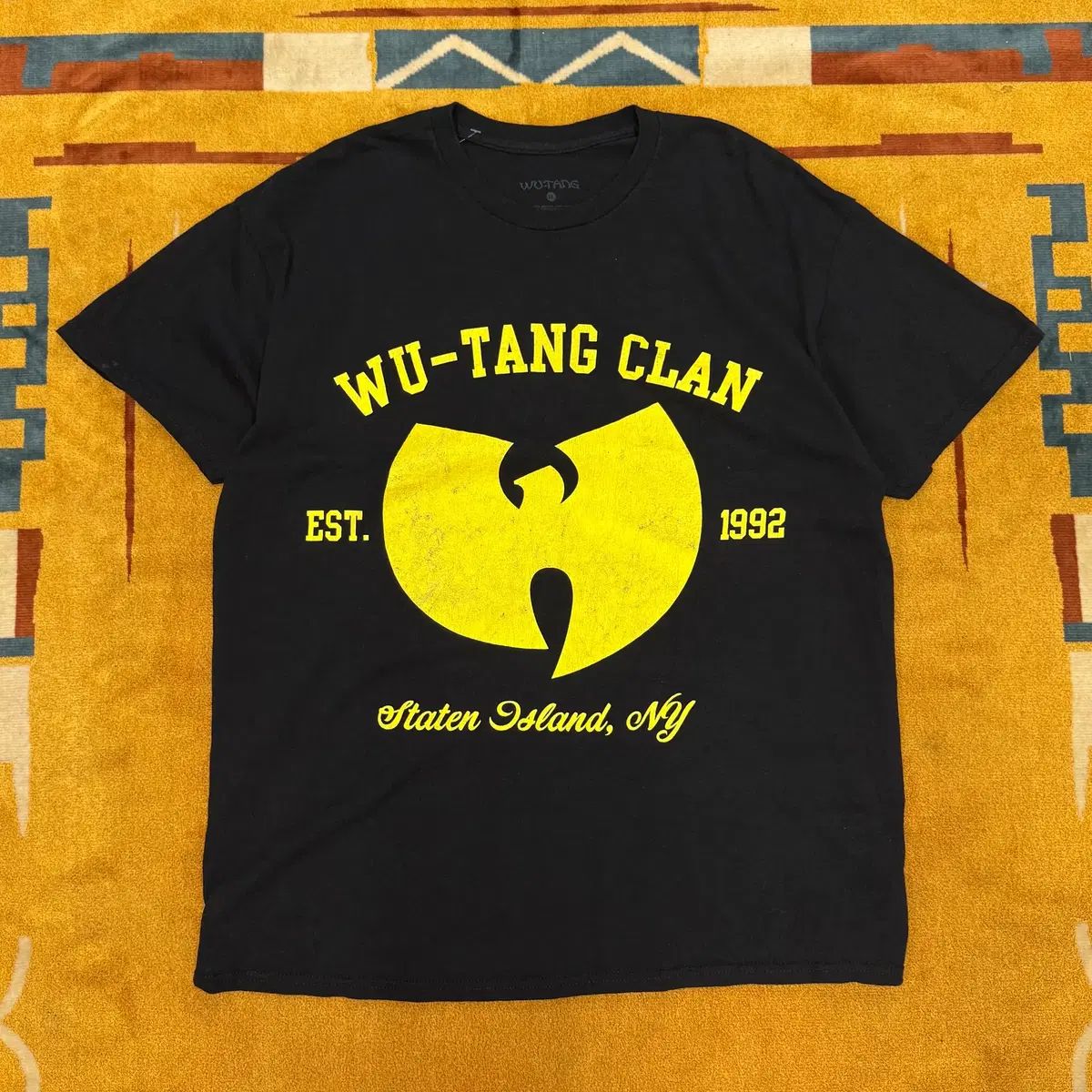 Wu tang ウータンクラン OFFICIALマーチャンダイズ 半袖Tシャツ N1532