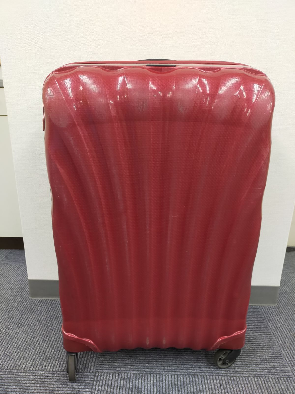 【中古品】サムソナイト　コスモライト チリレッド　94L