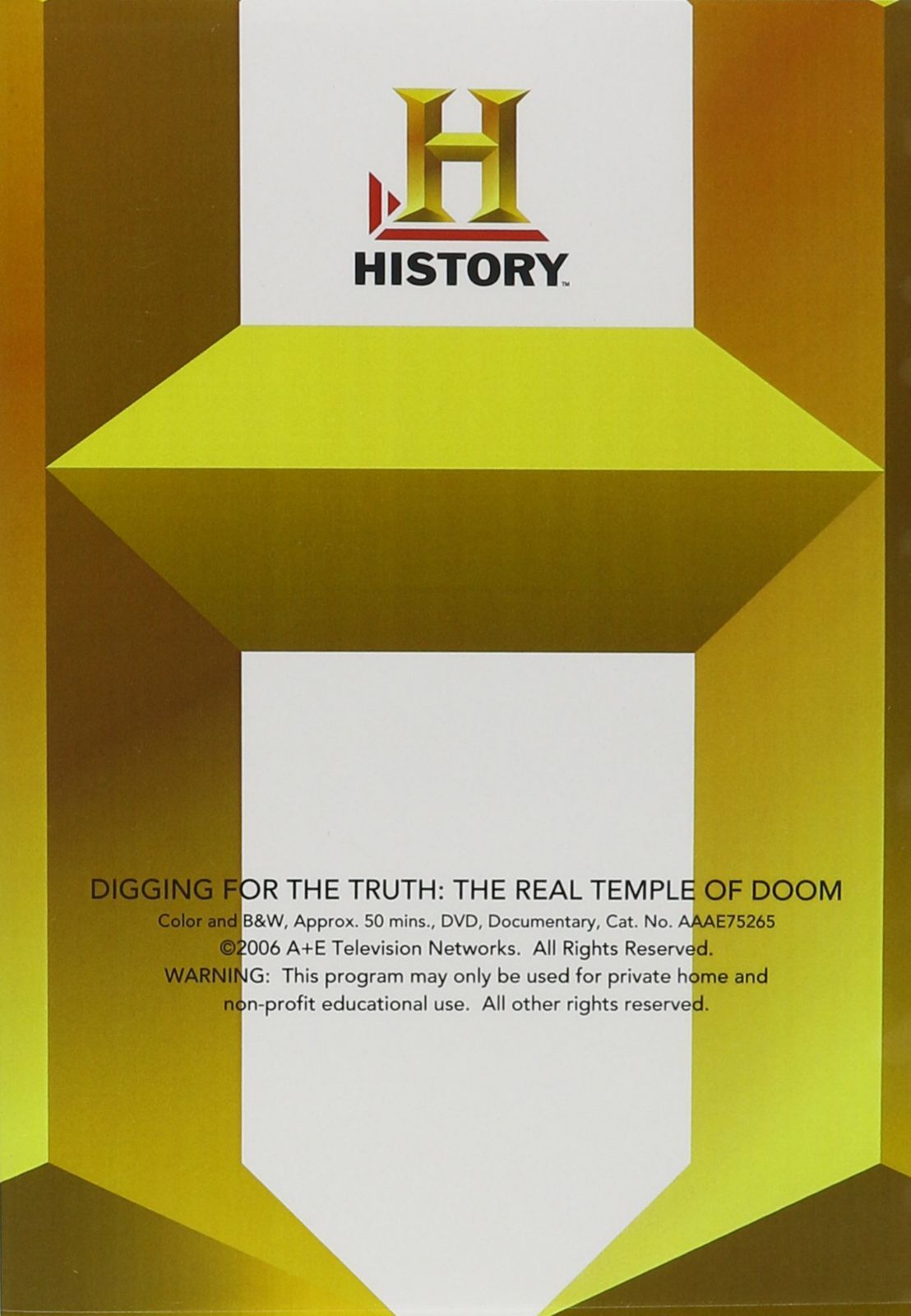 Digging for the Truth: Real Temple of Doom [DVD]