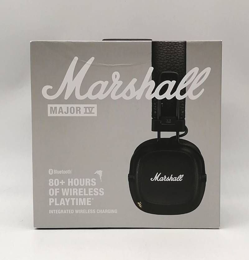 美品！シール添付！Marshall Major IV ワイヤレスヘッドホン J - メルカリ