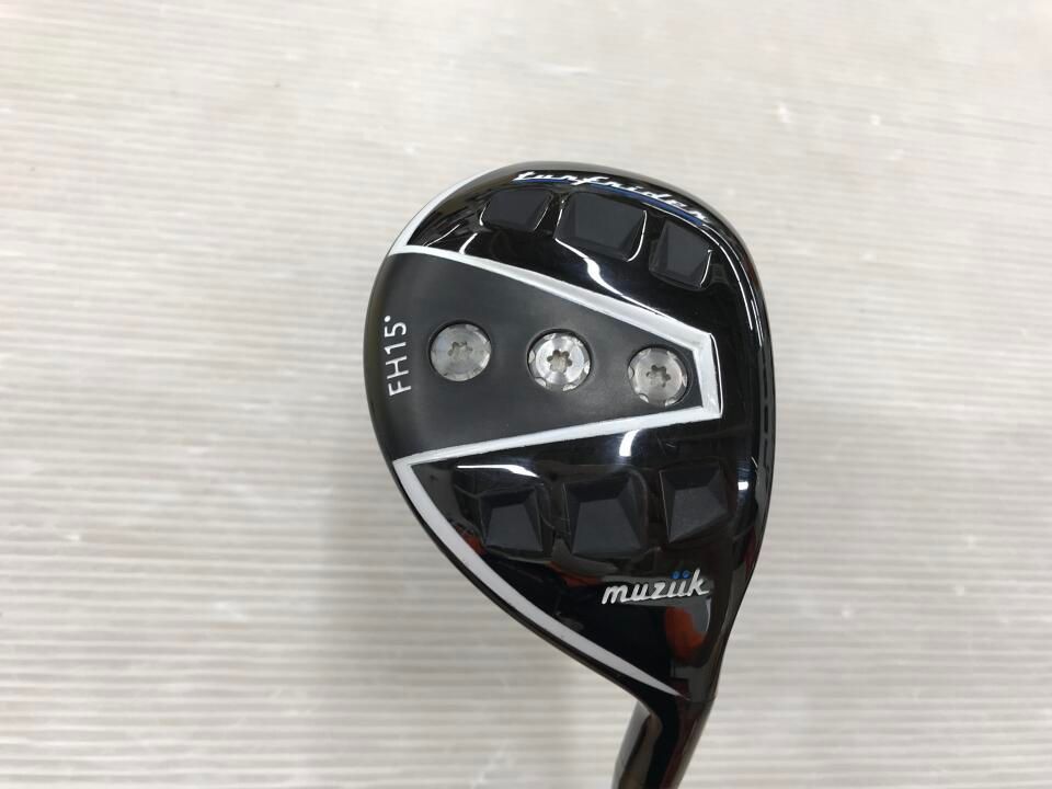 ムジーク　TURFRIDER FW HYBRID　15度　TURFRIDER TR6　Sフレックス　フェアウェイウッド　中古　ゴルフドゥ！成田美郷台店【最短即日発送】